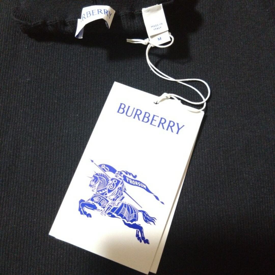 BURBERRY(バーバリー)の【送料込み】✽新品・未使用✽バーバリー　ウールブレンドセーター（サイズ：M） レディースのトップス(ニット/セーター)の商品写真