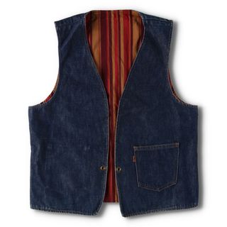 Levi's - 美品 リーバイス 60s70s bigE デニム ベスト リバーシブル 