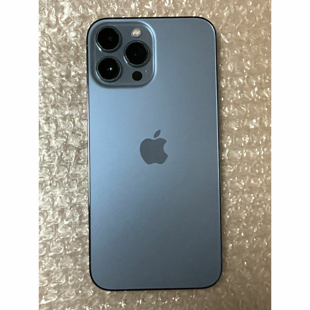 Apple(アップル)のiPhone 13 Pro Max MLJ73J/A 128GB シエラブルー スマホ/家電/カメラのスマートフォン/携帯電話(スマートフォン本体)の商品写真