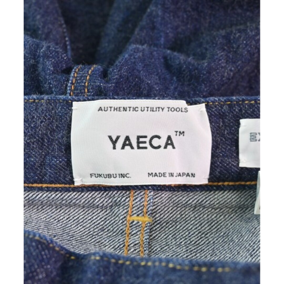 YAECA(ヤエカ)のYAECA ヤエカ デニムパンツ 30(M位) インディゴ(デニム) 【古着】【中古】 メンズのパンツ(デニム/ジーンズ)の商品写真