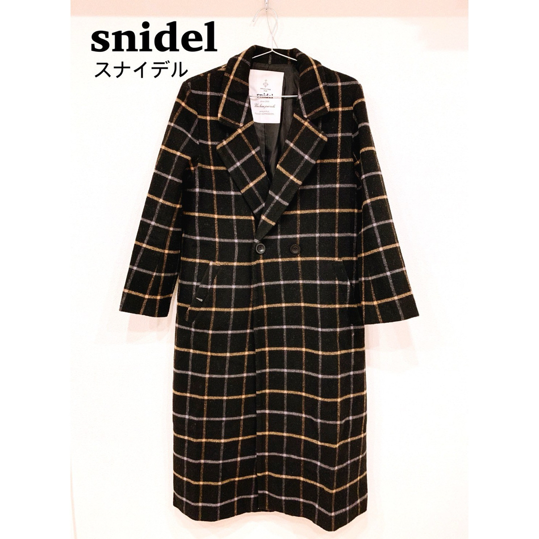 SNIDEL(スナイデル)のスナイデル　コート　ロング レディースのジャケット/アウター(ロングコート)の商品写真