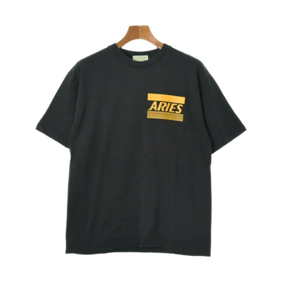 aries(アリエス)のAries アリエス Tシャツ・カットソー S 黒 【古着】【中古】 メンズのトップス(Tシャツ/カットソー(半袖/袖なし))の商品写真