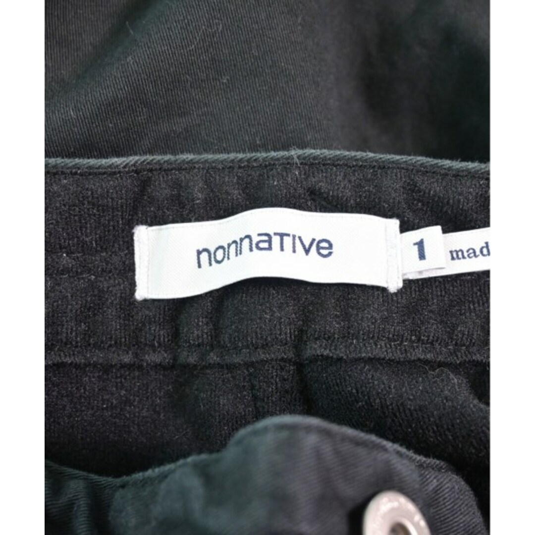 nonnative(ノンネイティブ)のnonnative ノンネイティヴ チノパン 1(S位) 黒 【古着】【中古】 メンズのパンツ(チノパン)の商品写真