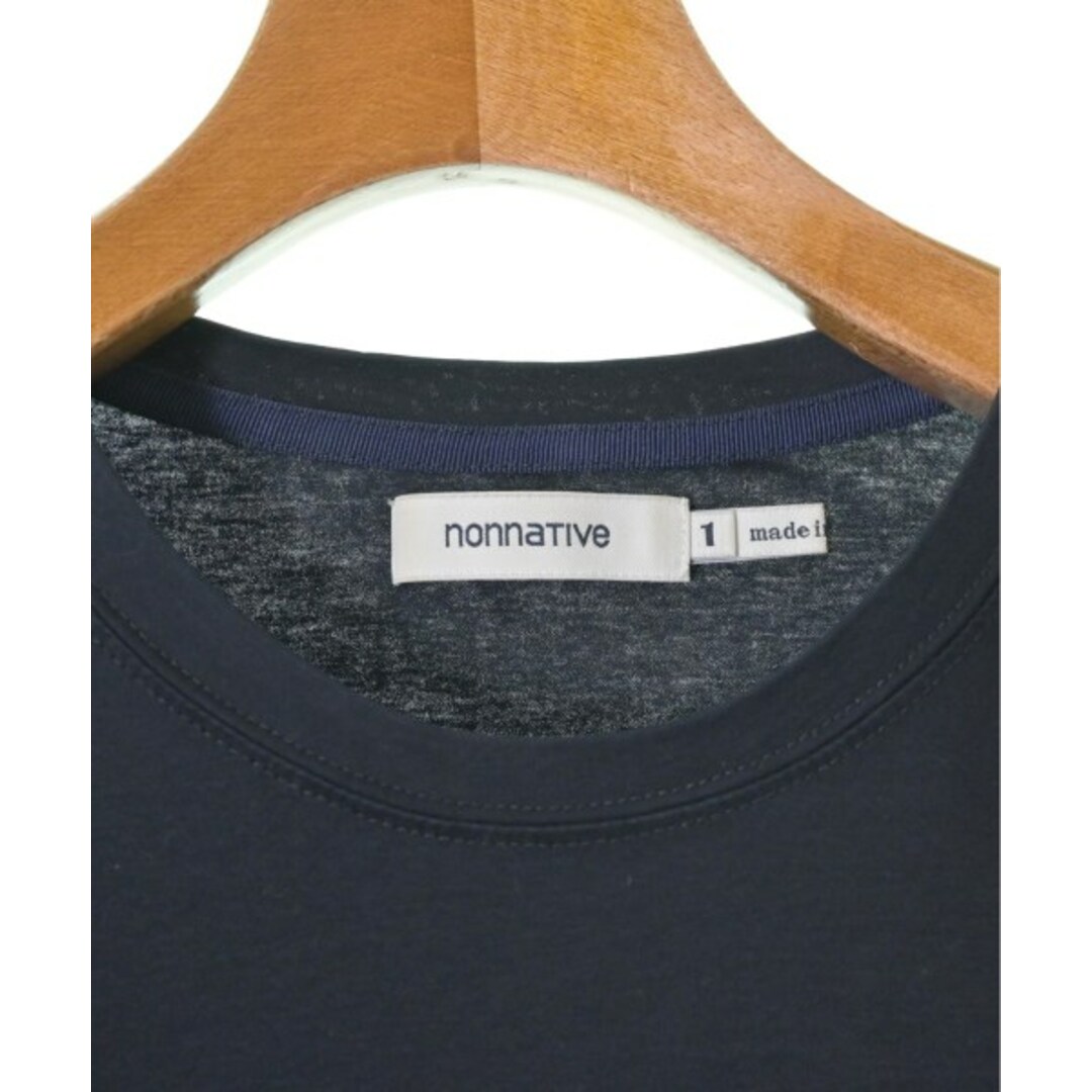 nonnative(ノンネイティブ)のnonnative ノンネイティヴ Tシャツ・カットソー 1(S位) 紺 【古着】【中古】 メンズのトップス(Tシャツ/カットソー(半袖/袖なし))の商品写真