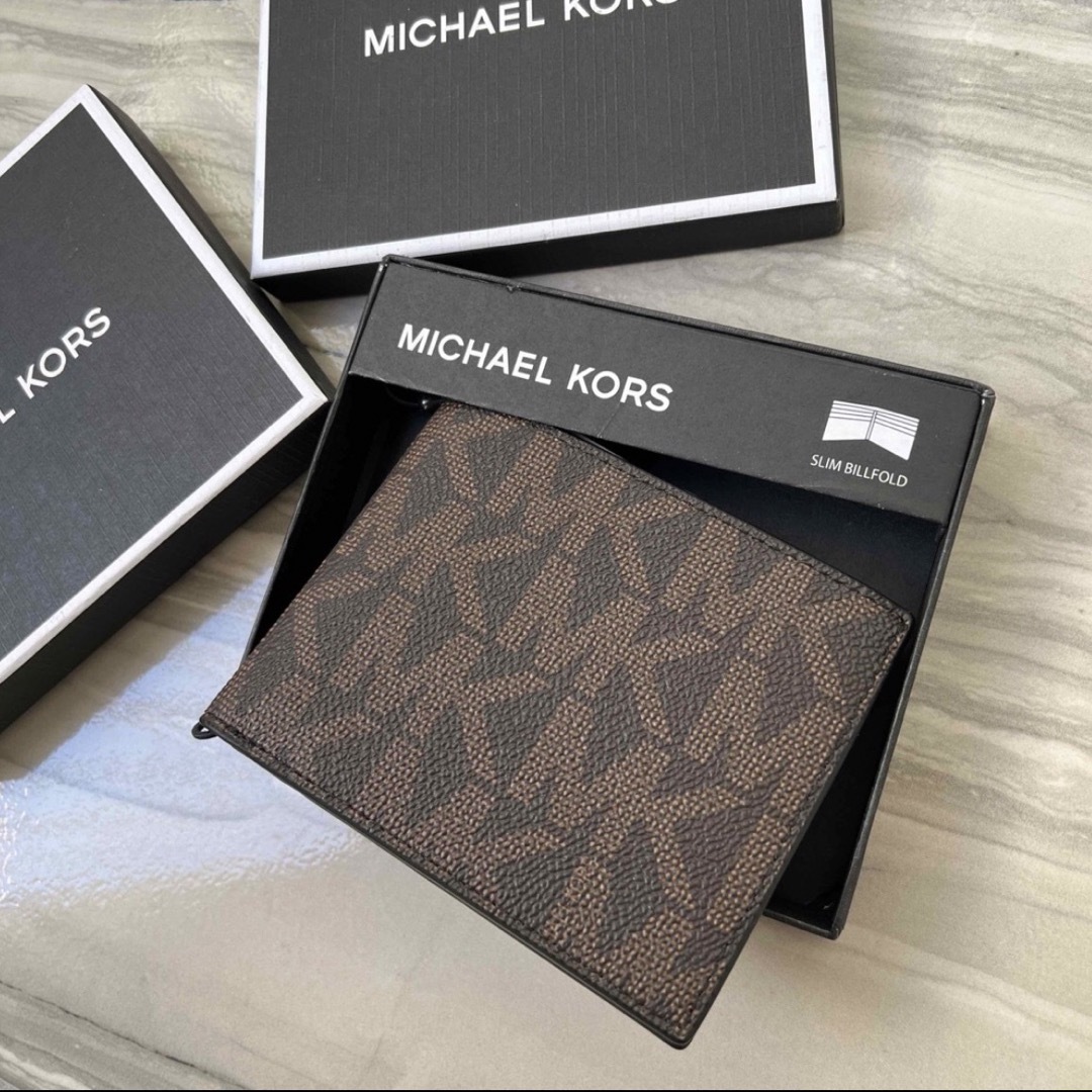 Michael Kors(マイケルコース)のマイケルコース  2つ折り 財布 メンズのファッション小物(折り財布)の商品写真