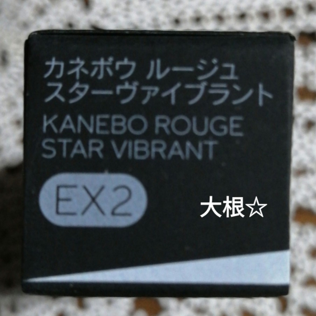 Kanebo(カネボウ)のKANEBO カネボウ ルージュスターヴァイブラント EX2　限定　匿名配送 コスメ/美容のベースメイク/化粧品(口紅)の商品写真