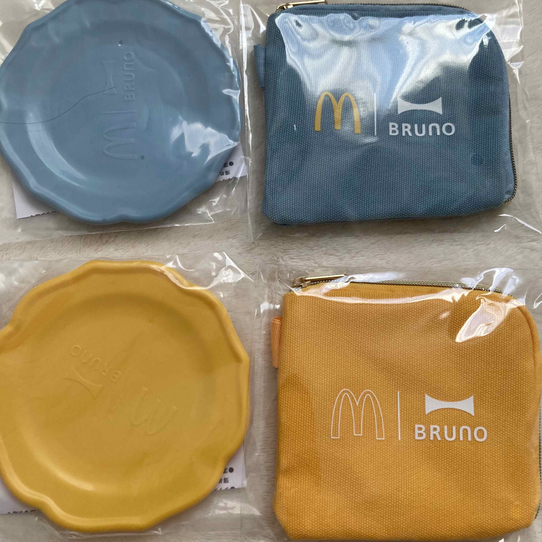 BRUNO(ブルーノ)のマック　福袋　マクドナルド　2024年　グッズ　ブルーノ　BRUNO エンタメ/ホビーのコレクション(ノベルティグッズ)の商品写真