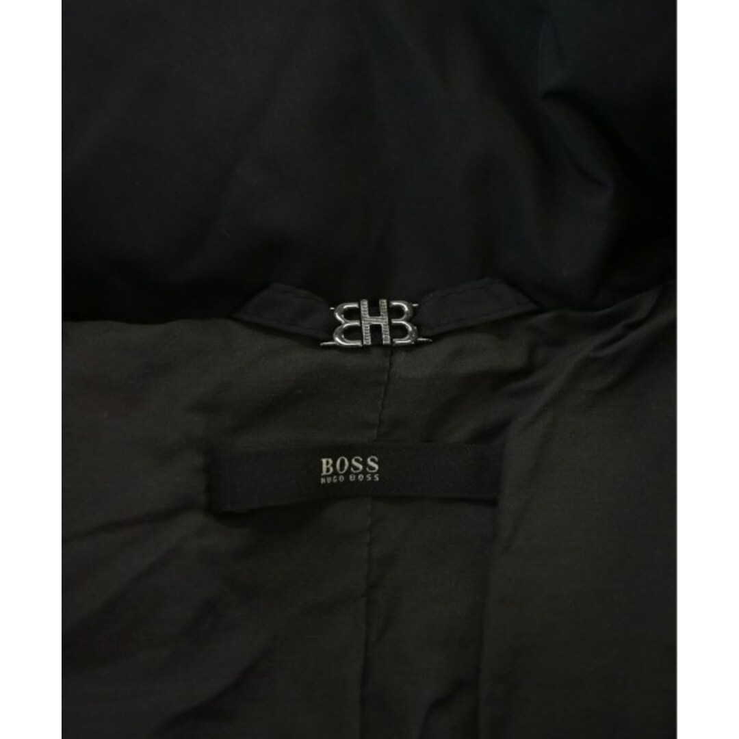 HUGO BOSS(ヒューゴボス)のHUGO BOSS ヒューゴボス ダウンコート 38(S位) 黒 【古着】【中古】 レディースのジャケット/アウター(ダウンコート)の商品写真