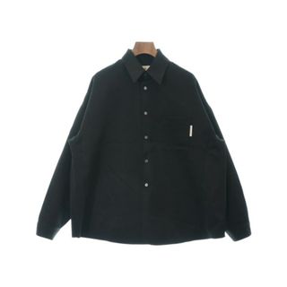 MARNI マルニ カジュアルシャツ 44(XXL位) 黒 【古着】【中古】