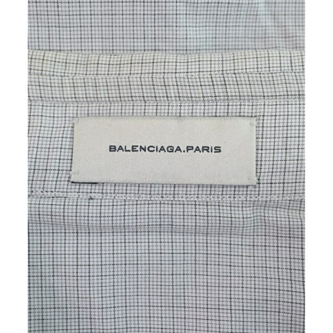 Balenciaga(バレンシアガ)のBALENCIAGA カジュアルシャツ 37(XS位) グレー系(チェック) 【古着】【中古】 メンズのトップス(シャツ)の商品写真