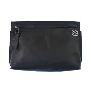 LOEWE ロエベ クラッチバッグ - 黒 【古着】【中古】