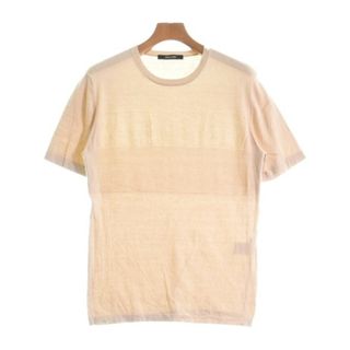 コムサメン(COMME CA MEN)のCOMME CA MEN コムサメン ニット・セーター M ベージュ 【古着】【中古】(ニット/セーター)