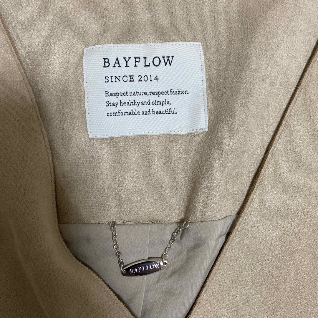 BAYFLOW(ベイフロー)のレディース BAYFLOW ロングコート ジャケット アウター 冬 綺麗 上品♡ レディースのジャケット/アウター(ロングコート)の商品写真