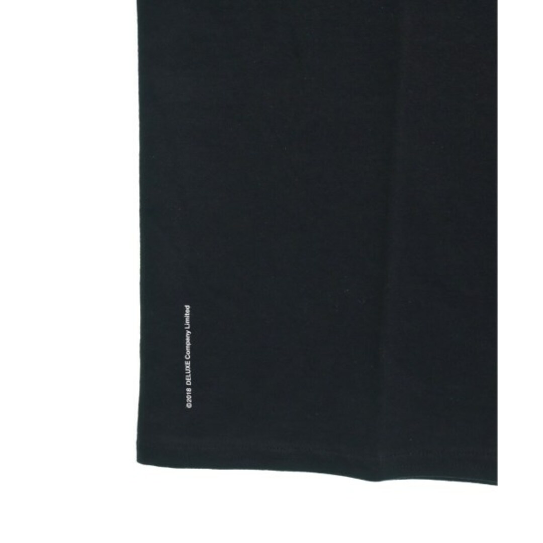 DELUXE(デラックス)のDeluxe デラックス Tシャツ・カットソー L 黒 【古着】【中古】 メンズのトップス(Tシャツ/カットソー(半袖/袖なし))の商品写真