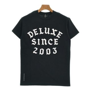 デラックス(DELUXE)のDeluxe デラックス Tシャツ・カットソー S 黒 【古着】【中古】(Tシャツ/カットソー(半袖/袖なし))