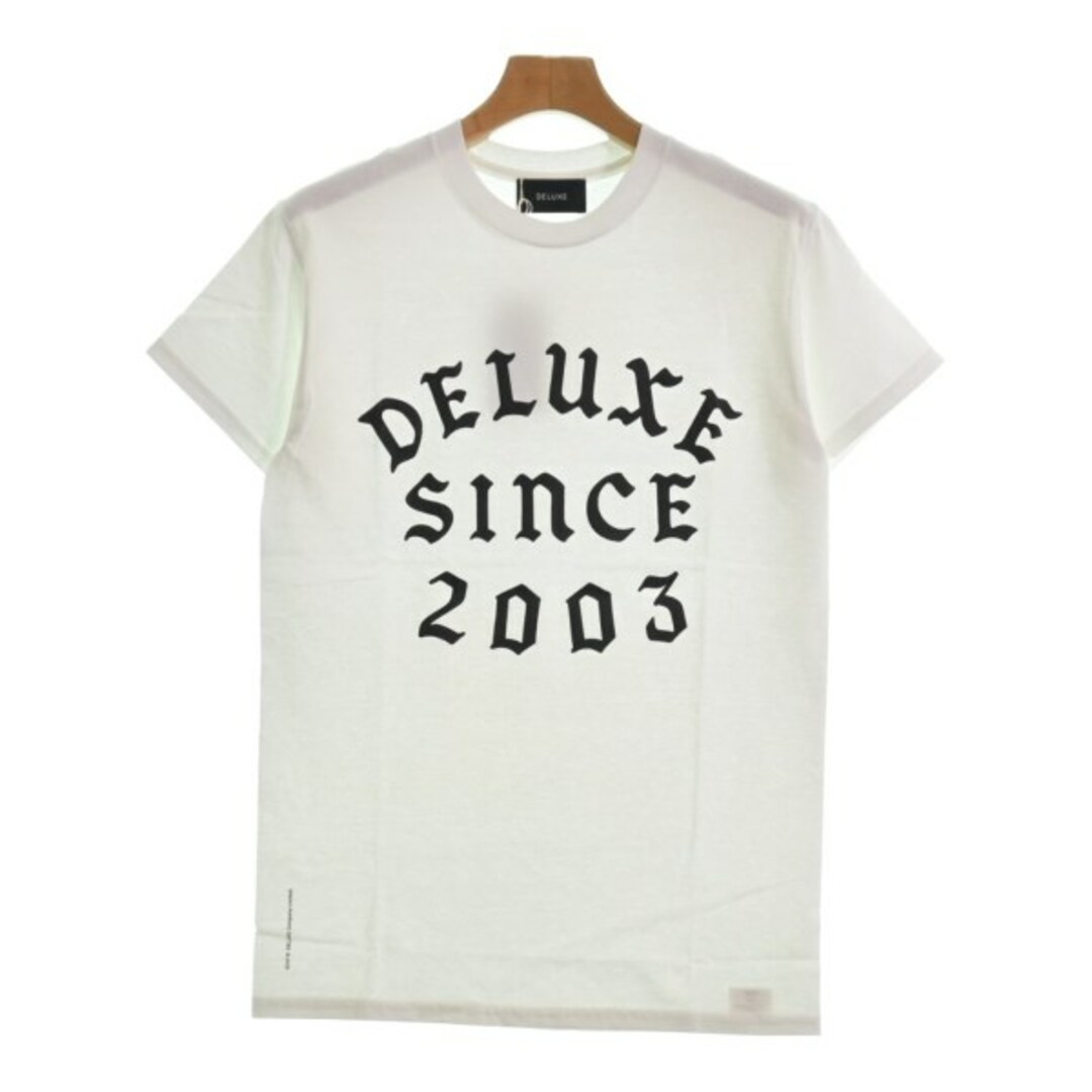 DELUXE(デラックス)のDeluxe デラックス Tシャツ・カットソー S 白 【古着】【中古】 メンズのトップス(Tシャツ/カットソー(半袖/袖なし))の商品写真