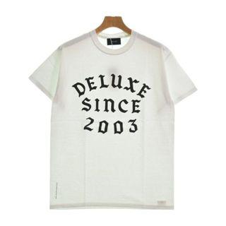 デラックス(DELUXE)のDeluxe デラックス Tシャツ・カットソー M 白 【古着】【中古】(Tシャツ/カットソー(半袖/袖なし))