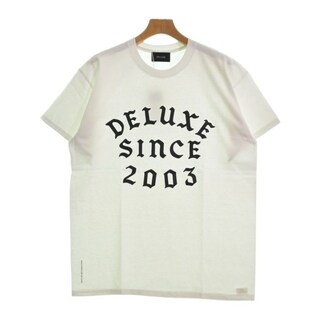 デラックス(DELUXE)のDeluxe デラックス Tシャツ・カットソー L 白 【古着】【中古】(Tシャツ/カットソー(半袖/袖なし))