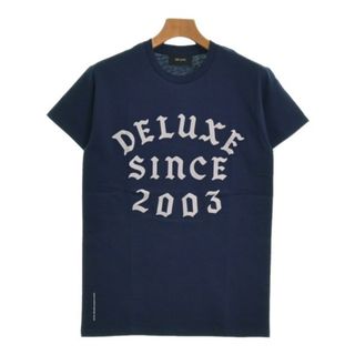 デラックス(DELUXE)のDeluxe デラックス Tシャツ・カットソー S 紺 【古着】【中古】(Tシャツ/カットソー(半袖/袖なし))