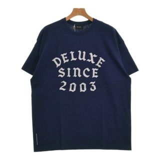 デラックス(DELUXE)のDeluxe デラックス Tシャツ・カットソー XL 紺 【古着】【中古】(Tシャツ/カットソー(半袖/袖なし))