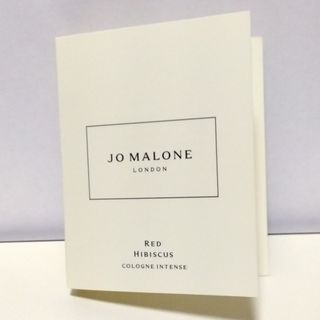 ジョーマローン(Jo Malone)のジョーマローンロンドン レッドハイビスカスコロンインテンス サンプル(ノベルティグッズ)