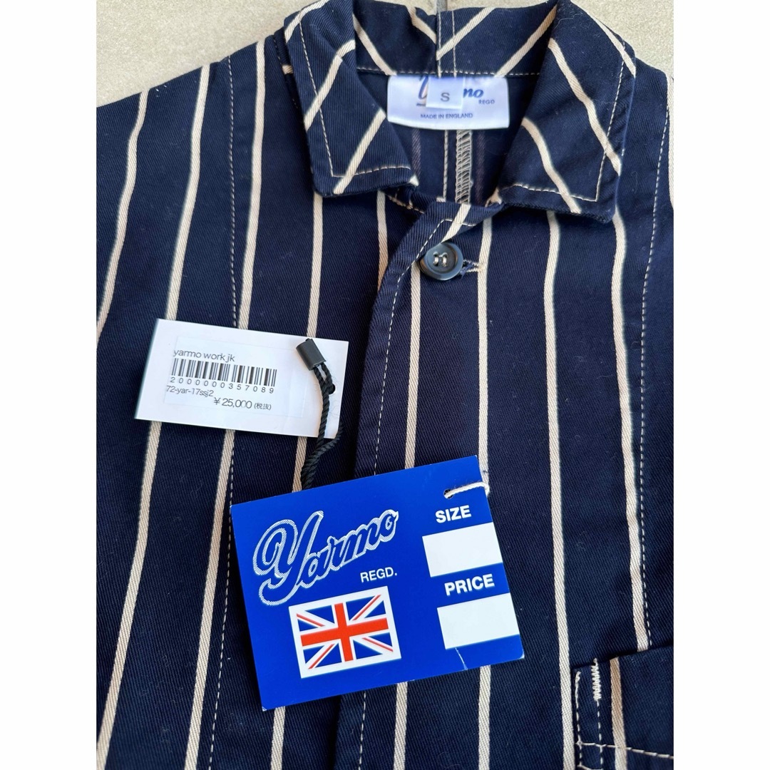 Yarmo - 新品タグ 未着 YARMO ヤーモ WORK JACKET サイズSの通販 Yarmo - 新品タグ 未着 YARMO ヤーモ WORK JACKET サイズSの通販