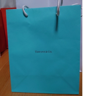 ティファニー(Tiffany & Co.)のティファニー　TIFFANY　紙袋　直営店　本物(ショップ袋)