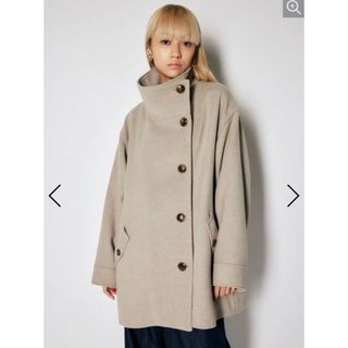 マウジー(moussy)のMOUSSY STAND COLLAR MIDDLE コート　サイズ2(その他)