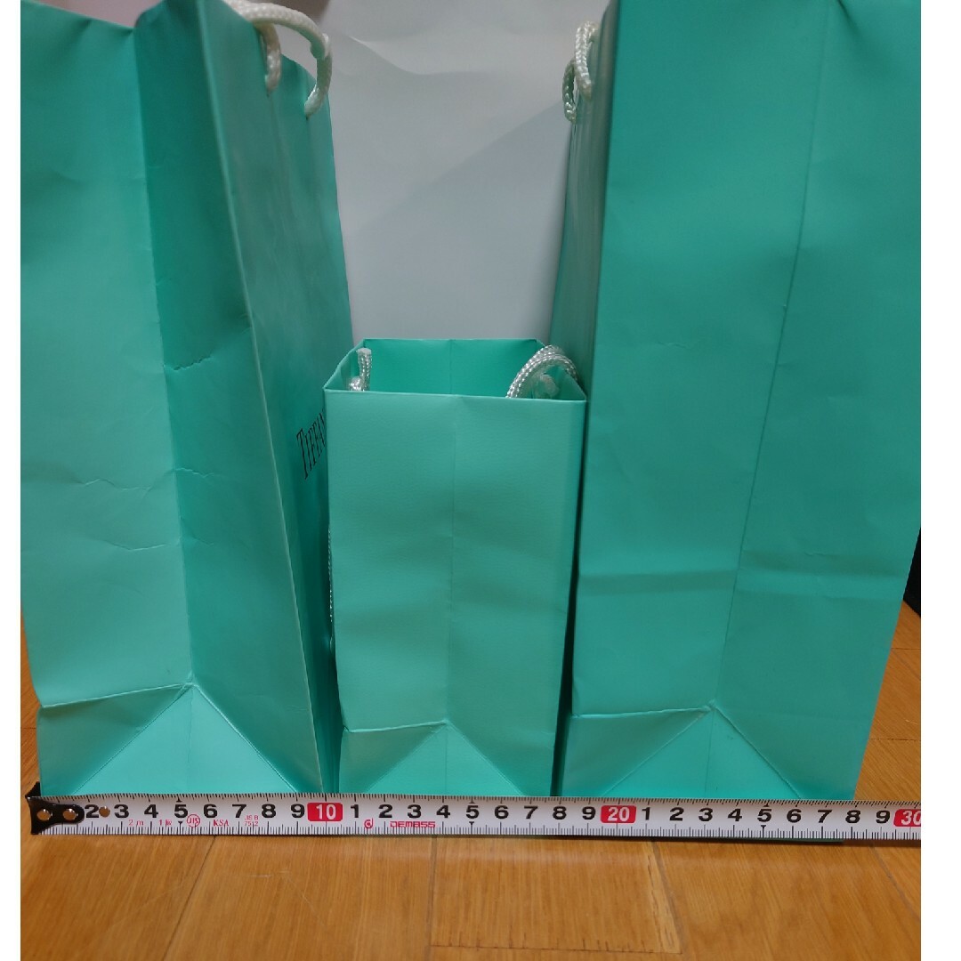 Tiffany & Co. - TIFFANY ティファニー 紙袋 3枚セット 本物の Tiffany & Co. - TIFFANY ティファニー 紙袋 3枚セット 本物の