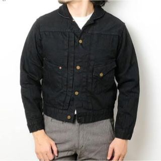 シュガーケーン(Sugar Cane)のMr.Freedom×SUGAR CANE Ranch Blouse Black(Gジャン/デニムジャケット)