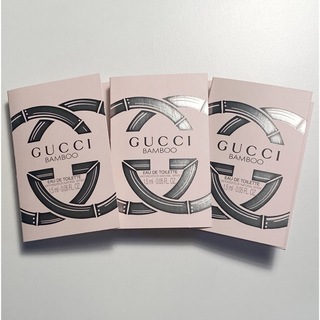 グッチ(Gucci)のGUCCI 香水 グッチ BAMBOO バンブー EDT 1.5ml×3本(香水(女性用))