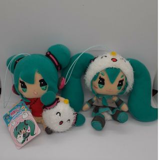 初音ミク×しゅうまい君　ぬいぐるみマスコット　2個セット(ぬいぐるみ)