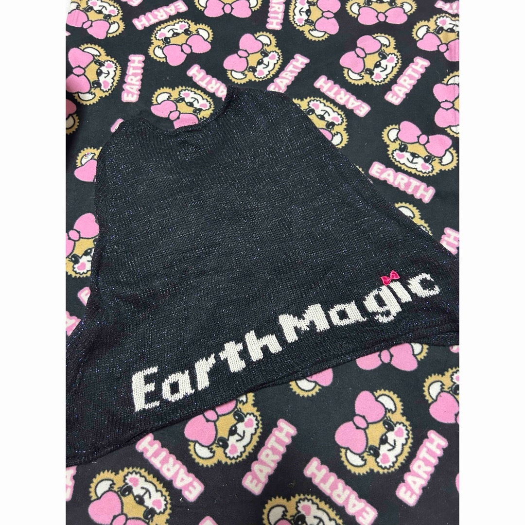 EARTHMAGIC(アースマジック)のポンチョ💓 キッズ/ベビー/マタニティのこども用ファッション小物(マフラー/ストール)の商品写真