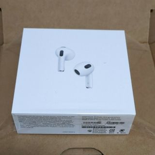 アップル(Apple)のAirPods 第三世代　新品未開封(ヘッドフォン/イヤフォン)