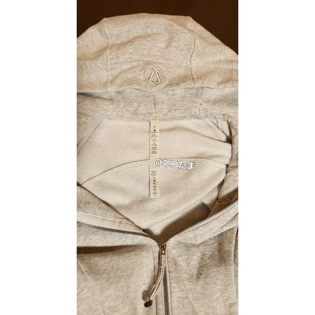 lululemon - 【美品】lululemon Scuba full-zip hoodie US:8の通販 by