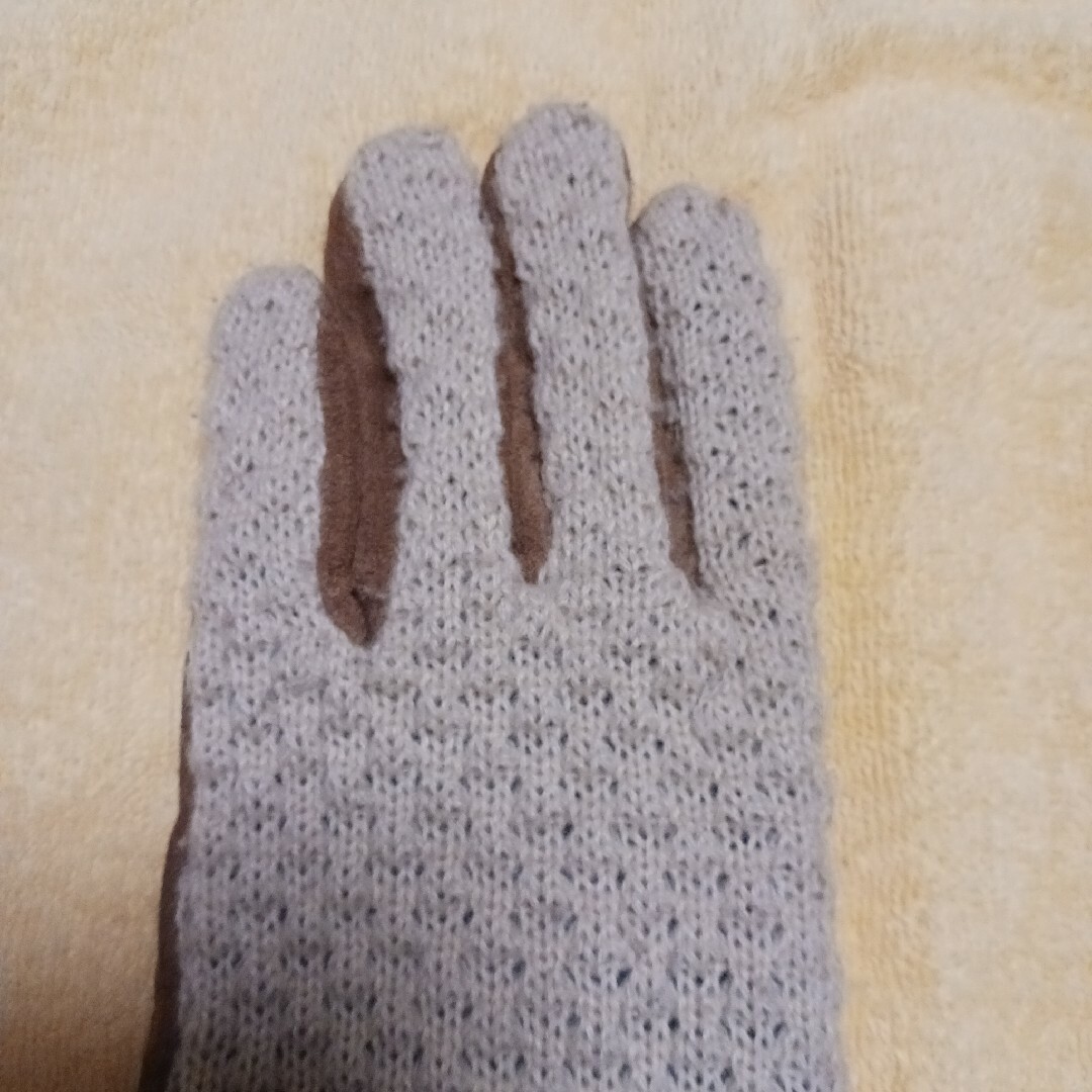 手袋　ブラウン　ブラック　かわいい レディースのファッション小物(手袋)の商品写真