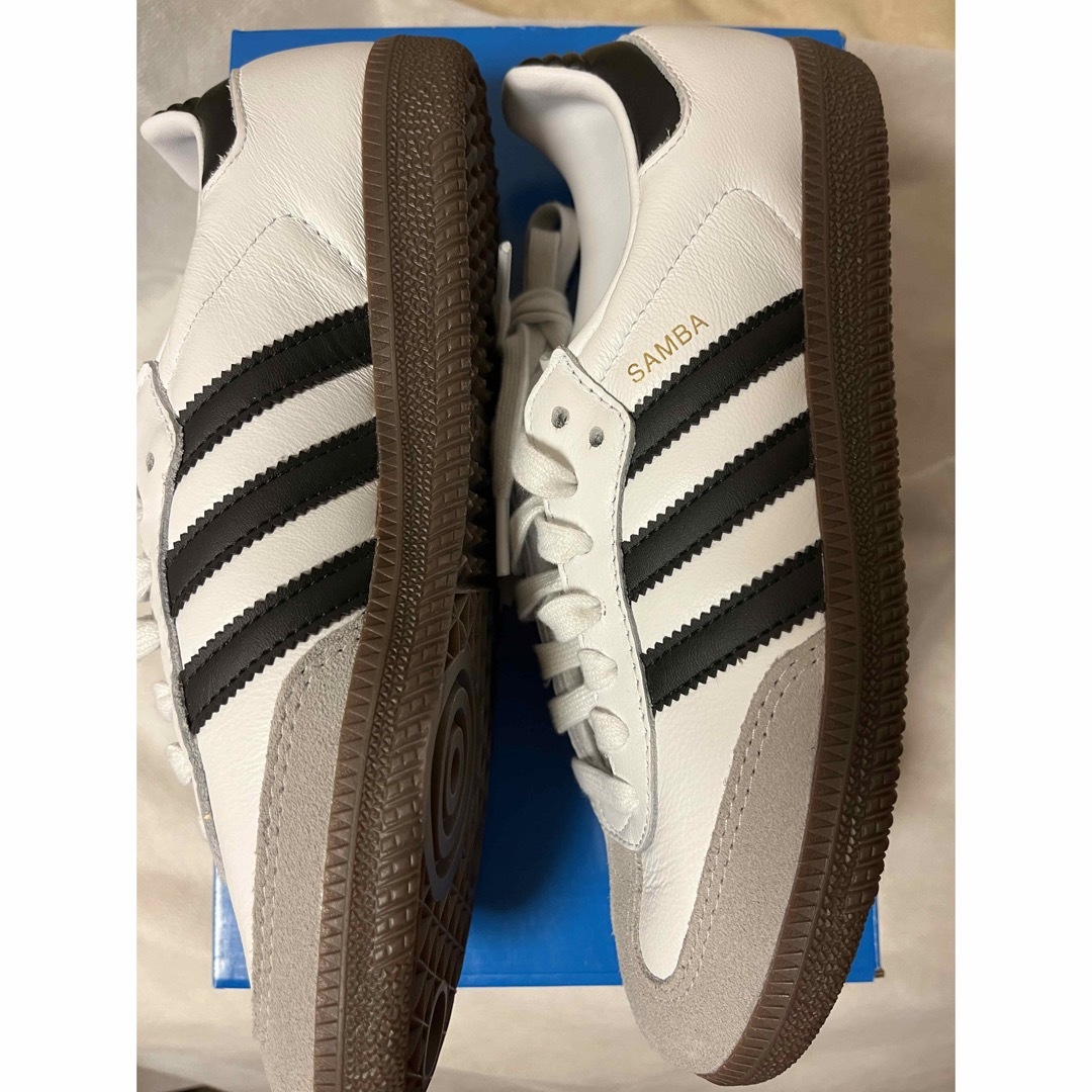 adidas(アディダス)のadidas Samba OG♡アディダス サンバ OG♡ホワイト♡23.5cm レディースの靴/シューズ(スニーカー)の商品写真