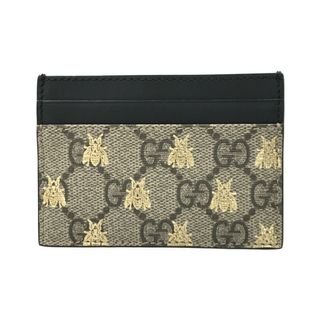 グッチ(Gucci)の美品 グッチ GUCCI カードケース パスケース 蜂モチーフ レディース(名刺入れ/定期入れ)