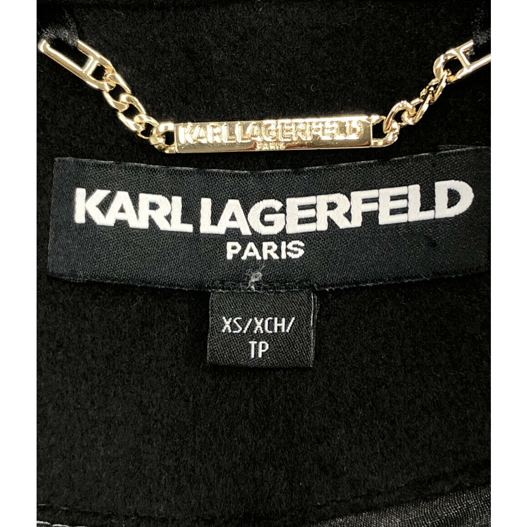 Karl Lagerfeld(カールラガーフェルド)のカールラガーフェルド チェスターコート レディース XS レディースのジャケット/アウター(その他)の商品写真