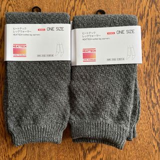 ユニクロ(UNIQLO)の新品　ユニクロ　ヒートテック　レッグウォーマー　ワンサイズ　2枚(レッグウォーマー)