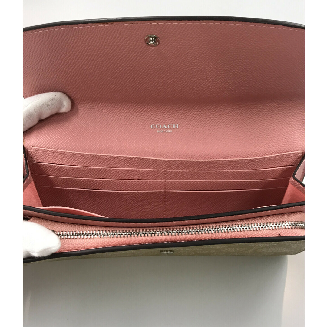 COACH(コーチ)のコーチ COACH 長財布  シグネチャー F54022 レディース レディースのファッション小物(財布)の商品写真