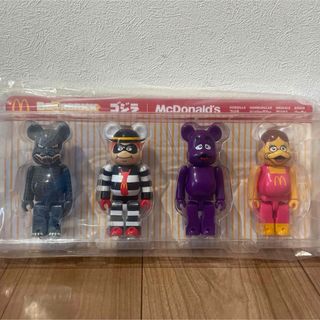 【新品未開封】BE@RBRICK   ゴジラvsマクド　マクドナルド(キャラクターグッズ)