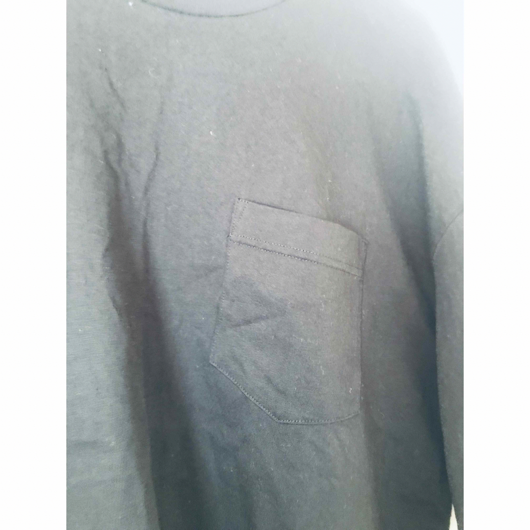 GU(ジーユー)の美品　GU メンズ　XL  無印　ロンT レディースのトップス(Tシャツ(長袖/七分))の商品写真