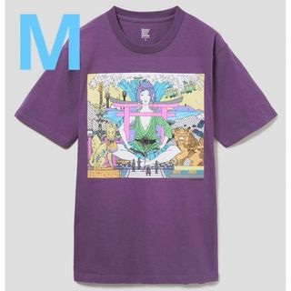 グラニフ(Design Tshirts Store graniph)のグラニフ　中村佑介　Mサイズ　サーフ ブンガク カマクラ｜Tシャツ(その他)