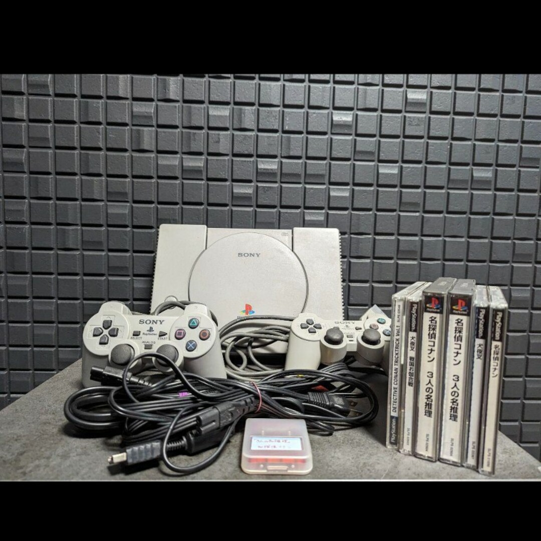 PlayStation1　プレイステーション１ 　カセット セット エンタメ/ホビーのゲームソフト/ゲーム機本体(家庭用ゲームソフト)の商品写真