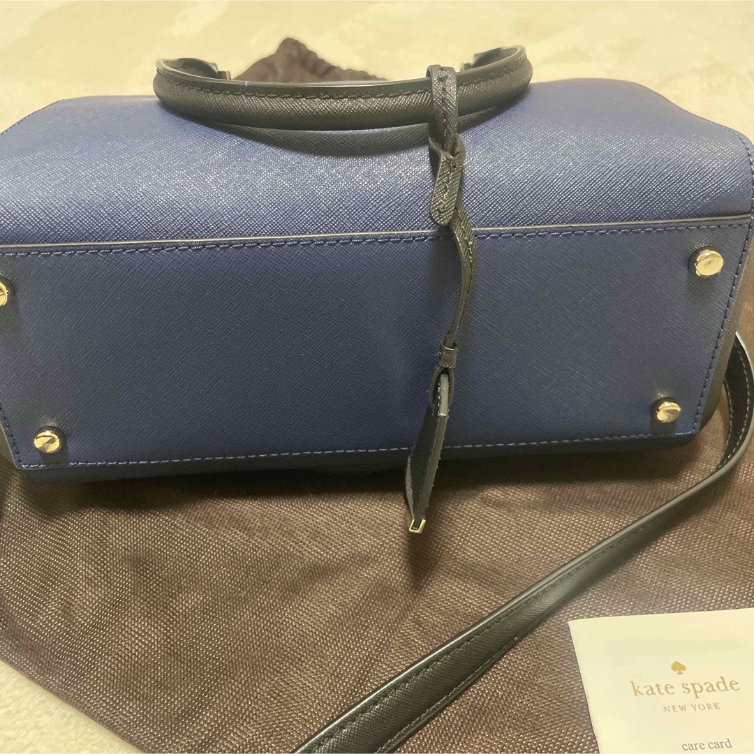 バッグkate spade NEW YORK ケイトスペード 2wayバッグ ブルー