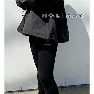 ホリデイ(holiday)のHOLIDAY SUPER RIB FLARE LEGGINGS ホリデー(レギンス/スパッツ)