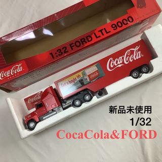 コカコーラ(コカ・コーラ)の限定1,000台コカコーラ フォード トレーラー ラジコン 1:32 2006年(トイラジコン)