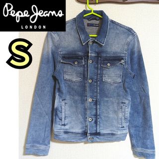 ペペジーンズ(Pepe Jeans)のPEPE JEANS メンズ Gジャン デニムジャケット Sサイズ ブルー(Gジャン/デニムジャケット)