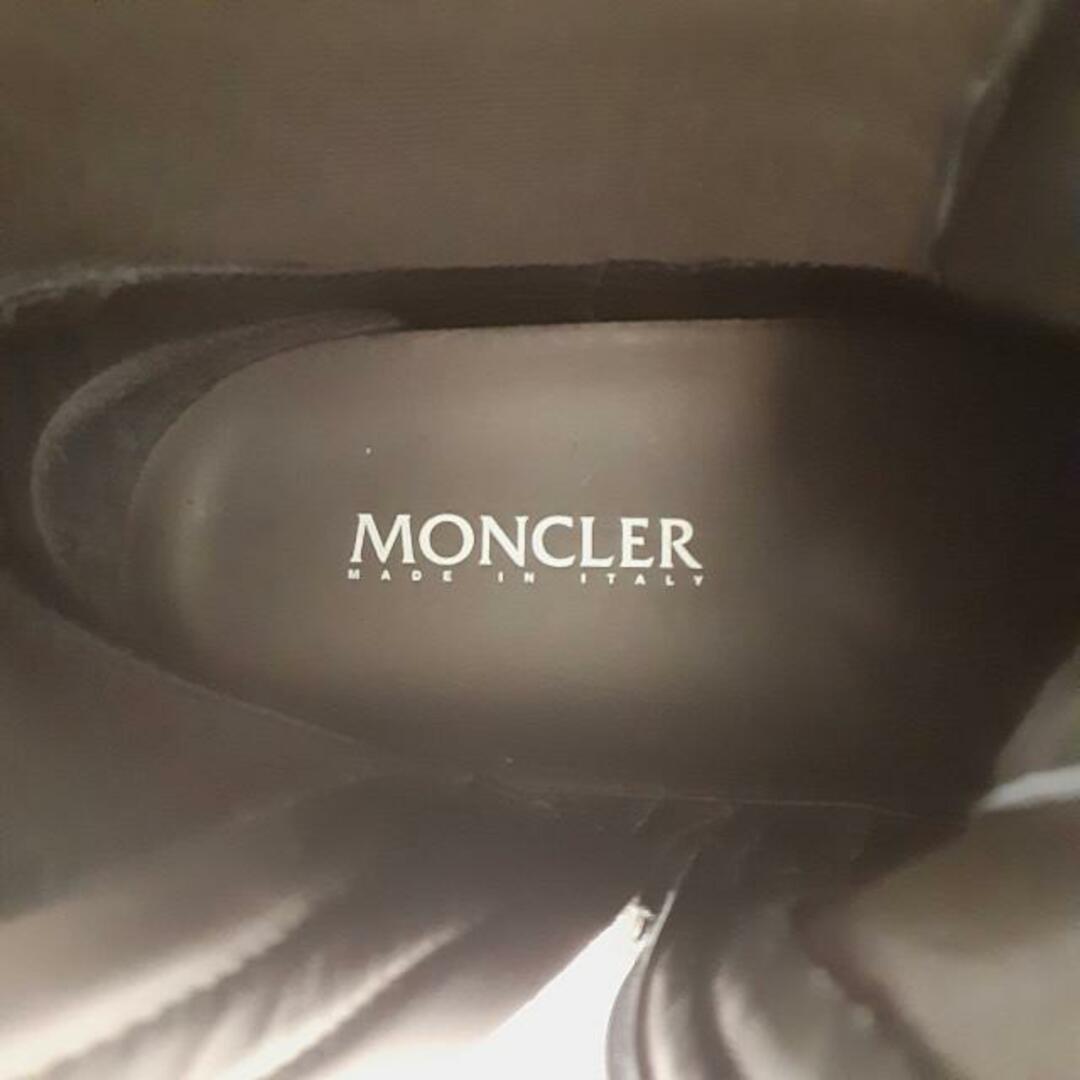 MONCLER(モンクレール)のモンクレール ブーツ 38 レディース - 黒 レディースの靴/シューズ(ブーツ)の商品写真